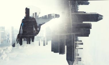 Başarı için kavga ediyordur. Karışık teknik