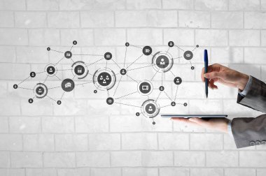 Sosyal bağlantı teknolojileri kavramı