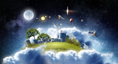 Modern yaşam konsepti