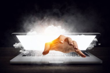 Internet güvenlik anlayışı. Karışık teknik