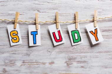 Klibin üzerine kağıt levha. Karışık teknik