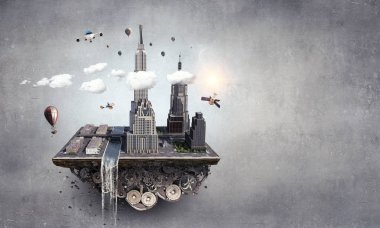 İnşaat ve İmar. Karışık teknik