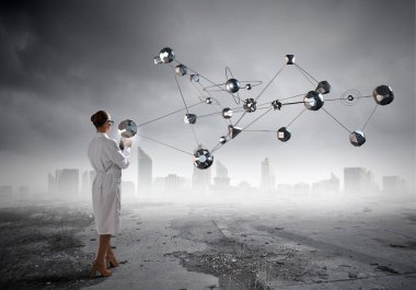 Kablosuz etkileşim ve bağlantı. Karışık teknik