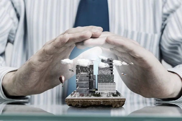 Kentsel inşaat geliştirme. Karışık teknik