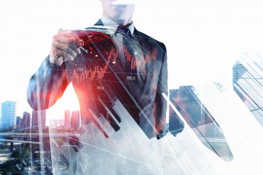 İşadamı beraberlik diyagramları. Karışık teknik