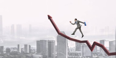 Onun büyüme ve ilerleme. Karışık teknik