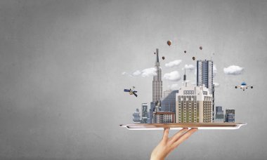 Kentsel İnşaat Fuarı. Karışık teknik