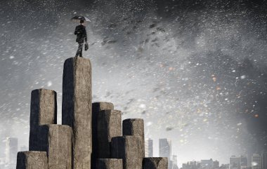 Her meydan okumak hazır. Karışık teknik