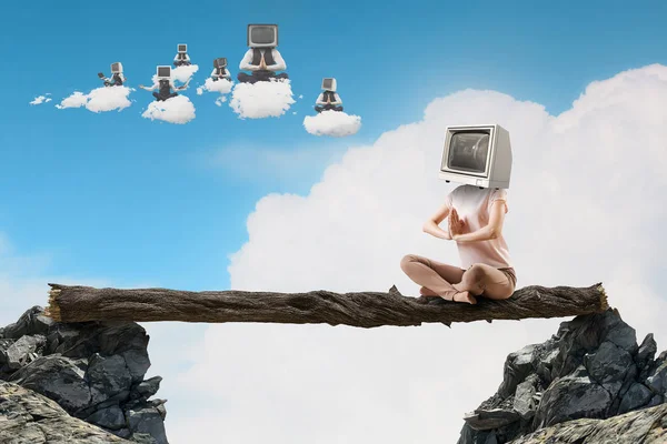 Televizyon bağımlılığı sorunu. Karışık teknik