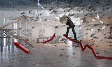 Kötü zamanlar aşmak. Karışık teknik