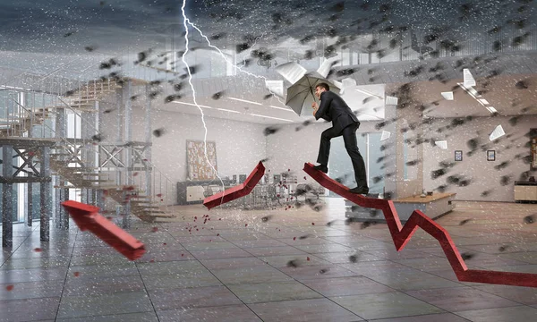 Kötü zamanlar aşmak. Karışık teknik