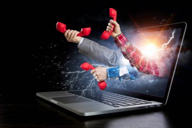 El öğeleri. Karışık teknik