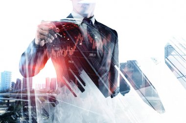 İşadamı beraberlik diyagramları. Karışık teknik