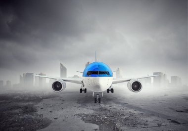 Acil uçak iniş. Karışık teknik