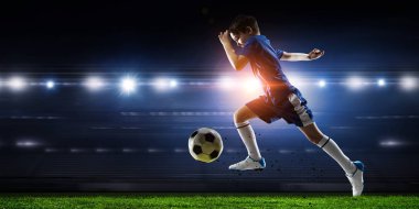 Küçük futbol şampiyonu. Karma ortam. Karışık teknik