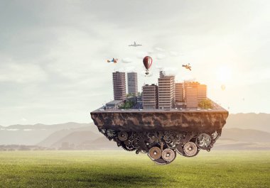 İnşaat ve İmar. Karma ortam. Karışık teknik