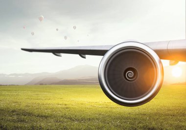 Acil uçak iniş. Karışık teknik