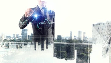 İşadamı beraberlik diyagramları. Karışık teknik