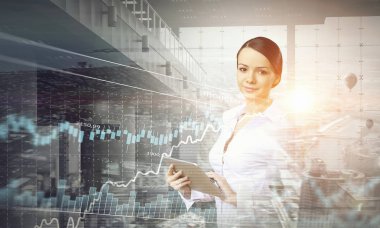 Modern iş moda bu. Karışık teknik