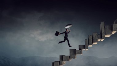 Herhangi Belki son adım. Karışık teknik