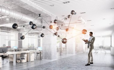 Kablosuz bağlantı ve yüksek teknoloji teknolojileri. Karışık teknik