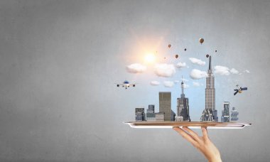 Kentsel İnşaat Fuarı. Karışık teknik