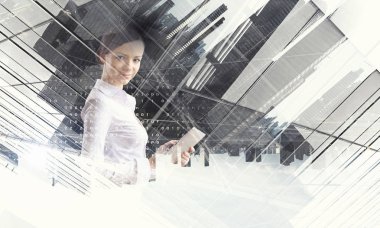 Modern iş moda bu. Karma ortam. Karışık teknik