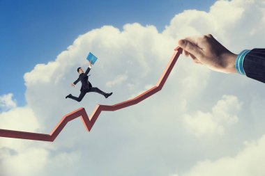 Onun büyüme ve ilerleme. Karışık teknik