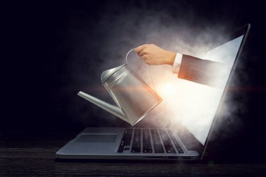 El öğeleri. Karışık teknik