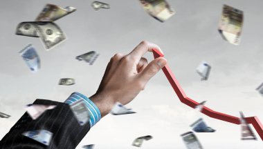Senin para kazanmak iş. Karma ortam. Karışık teknik