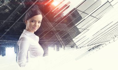 Modern iş moda bu. Karışık teknik