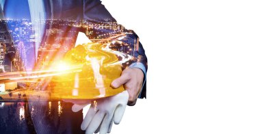 Endüstriyel Kalkınma Projesi. Karma ortam. Karışık teknik