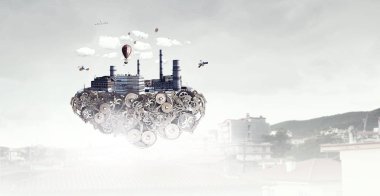 İnşaat ve İmar. Karma ortam. Karışık teknik