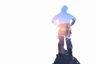 Kavram olarak tırmanışla spor. Karışık teknik