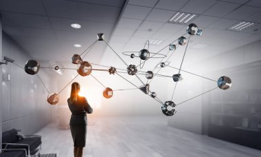 Kablosuz bağlantı ve yüksek teknoloji teknolojileri. Karışık teknik