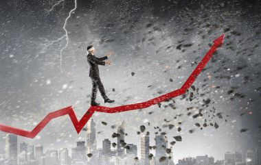 Riskli adımları yapmak. Karma ortam. Karışık teknik