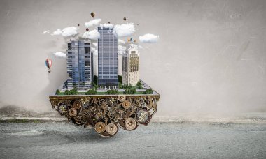 İnşaat ve İmar. Karışık teknik