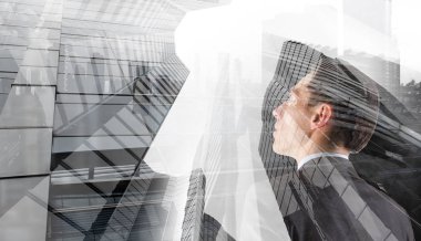 Modern iş yaşam. Karma ortam. Karışık teknik