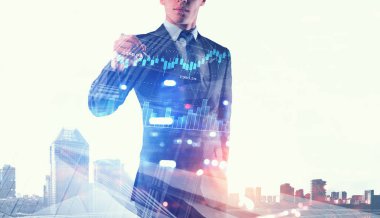 İşadamı beraberlik diyagramları. Karışık teknik