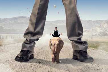 O güçlü ve baskın. Karışık teknik