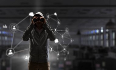 Ne zaman büyük şehir uykuya. Karma ortam. Karışık teknik