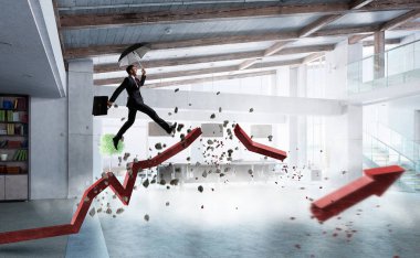 Kötü zamanlar aşmak. Karışık teknik