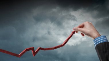 Senin para kazanmak iş. Karma ortam. Karışık teknik