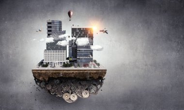 İnşaat ve İmar. Karma ortam. Karışık teknik