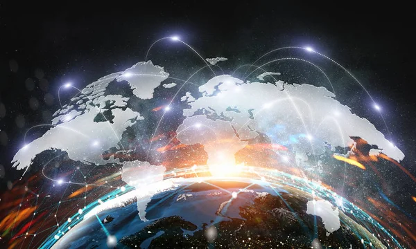 Wereldwijde netwerken business — Stockfoto