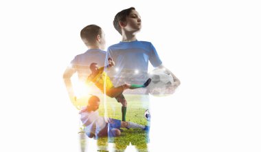 Küçük futbol şampiyonu. Karışık ortam