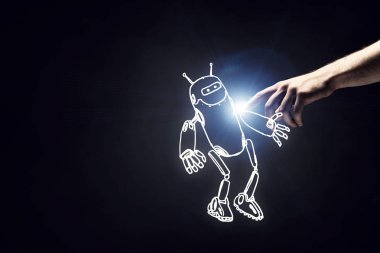 Komik kabataslak robot