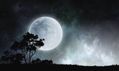 Tatlı gece rüya. Karışık teknik