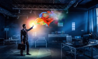 Etkileyici multimedya teknolojileri. Karışık teknik