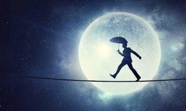 Günlük rutin kaçmak. Karışık teknik